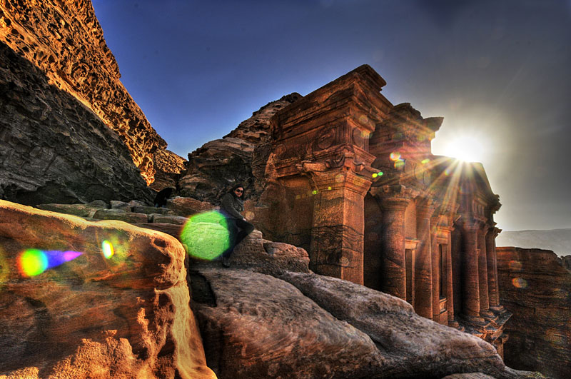 Jabel Adeir- the Monastery, Petra, Israel